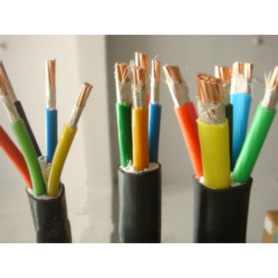 PVC insulated fire resistant electric power cable